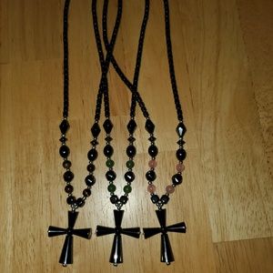 Necklaces, collars, turquoise, stones, accessories